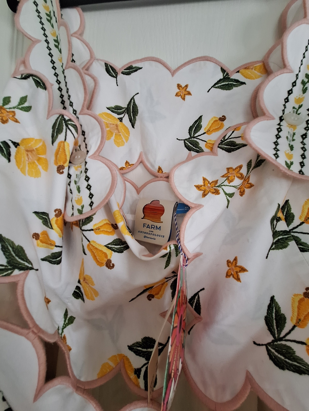 Farm Rio X Anthropology Scallop Dress - Picture 5 of 5